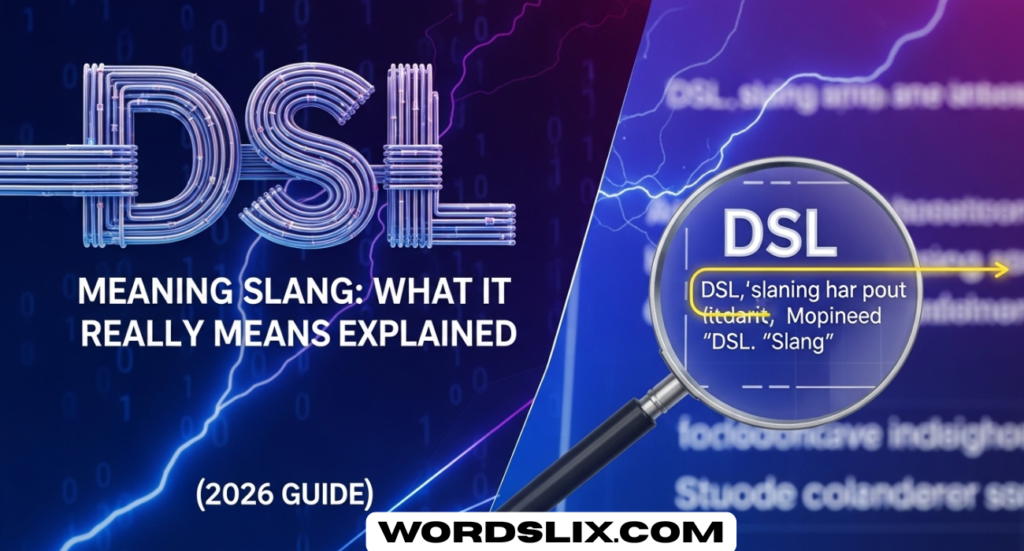 DSL Meaning Slang: What It Really Means Explained (2026 Guide)