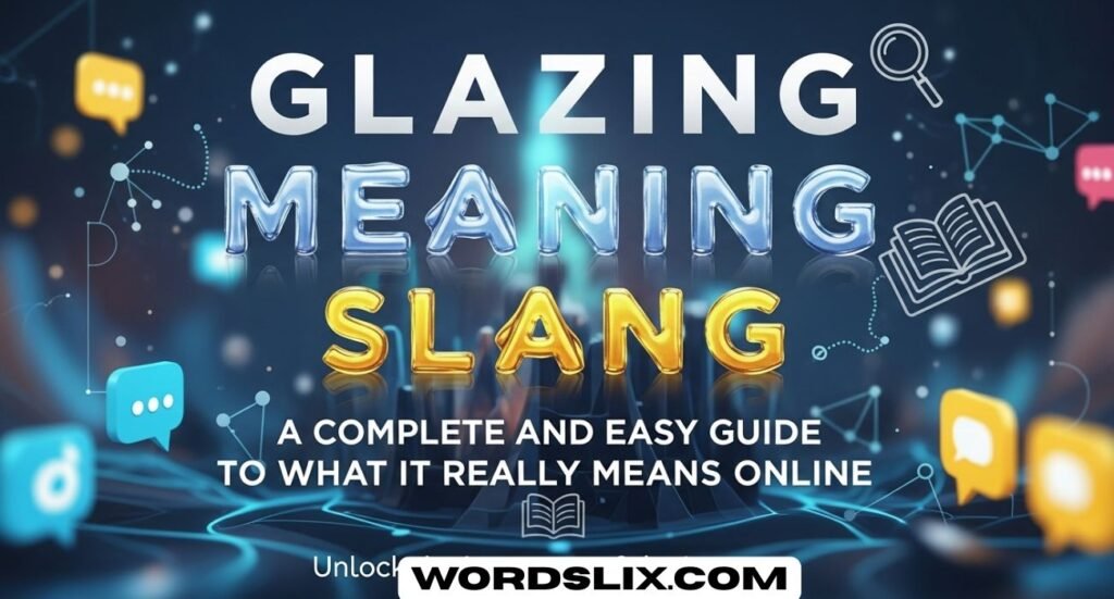 Glazing Meaning Slang: A Complete and Easy Guide to What It Really Means Online