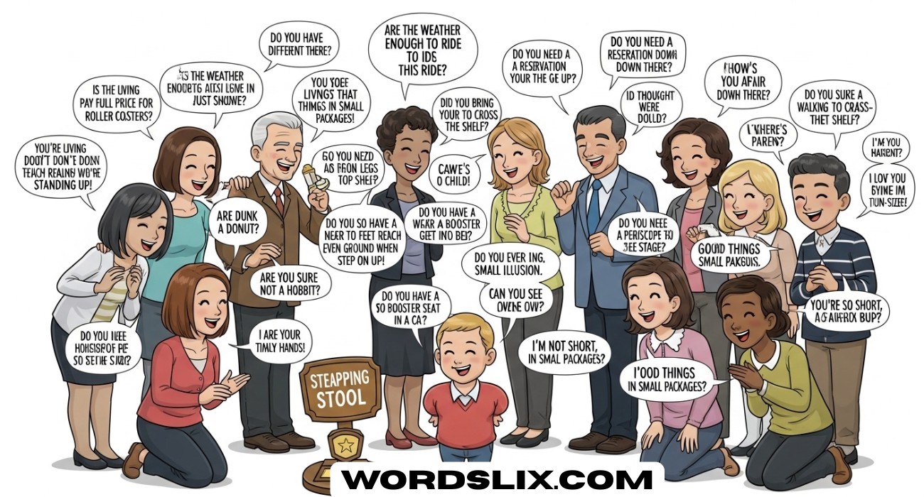 30+ Funniest Roasts to Say to Short People