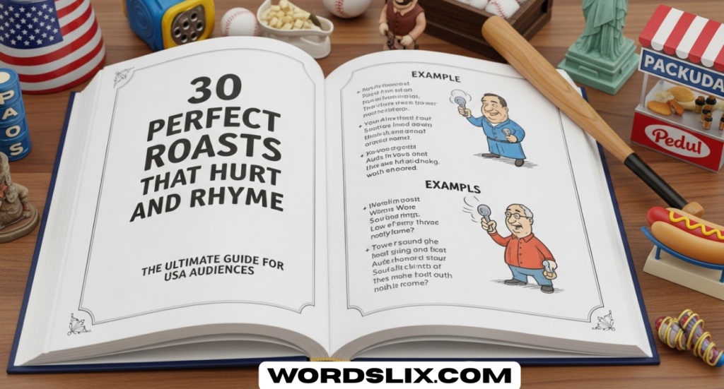 30 Perfect Roasts That Hurt and Rhyme – The Ultimate Guide for USA Audiences