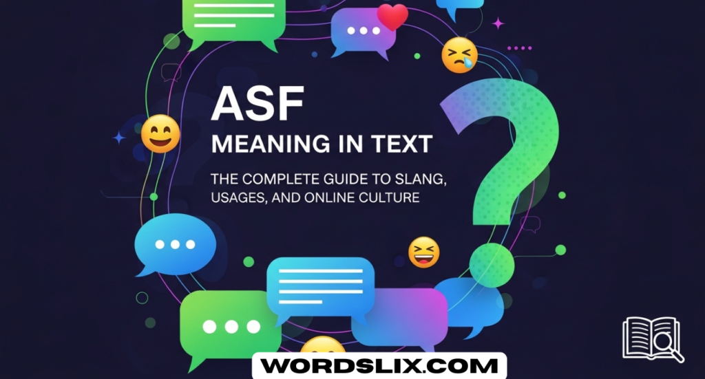 ASF Meaning in Text: The Complete Guide to Slang, Usage, and Online Culture