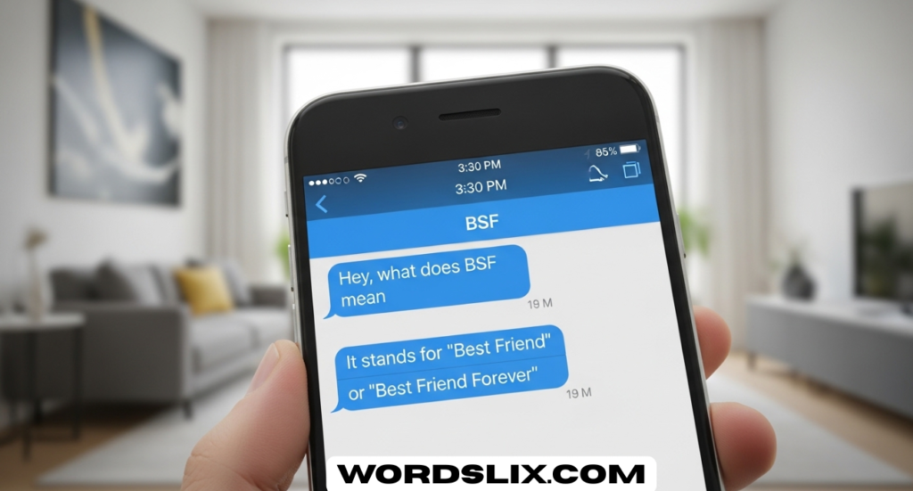BSF Meaning in Text: What It Really Means in Modern Messaging