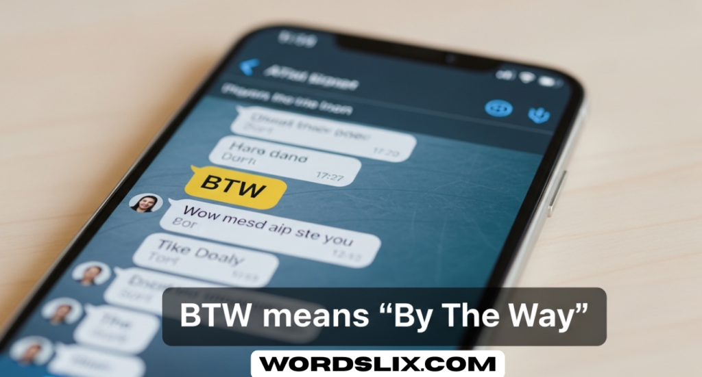 BTW Meaning — What “BTW” Really Means in Texts, Chats, and DMs
