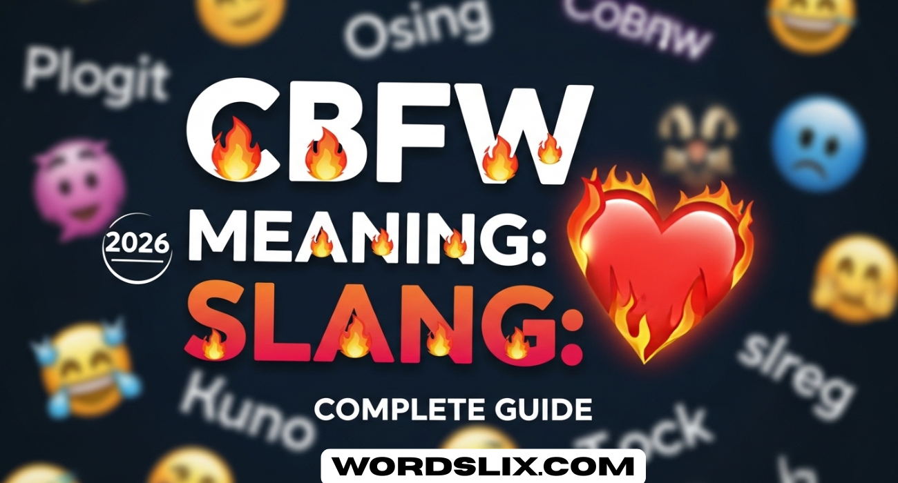 CBFW Meaning Slang: Complete Guide 😍🔥2026