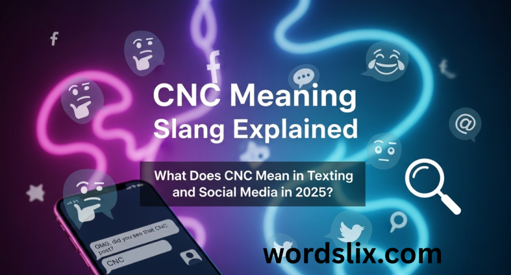 CNC Meaning Slang Explained: What Does CNC Mean in Texting
