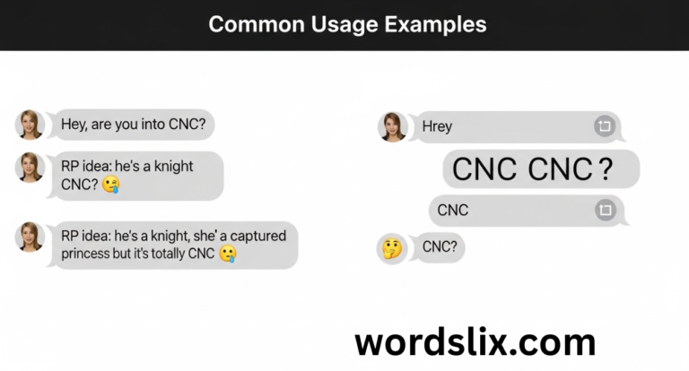CNC Meaning Slang Explained: What Does CNC Mean in Texting