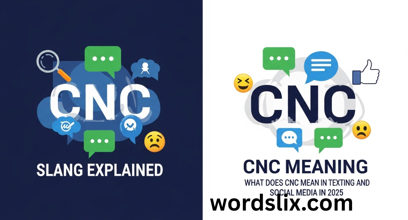 CNC Meaning Slang Explained: What Does CNC Mean in Texting