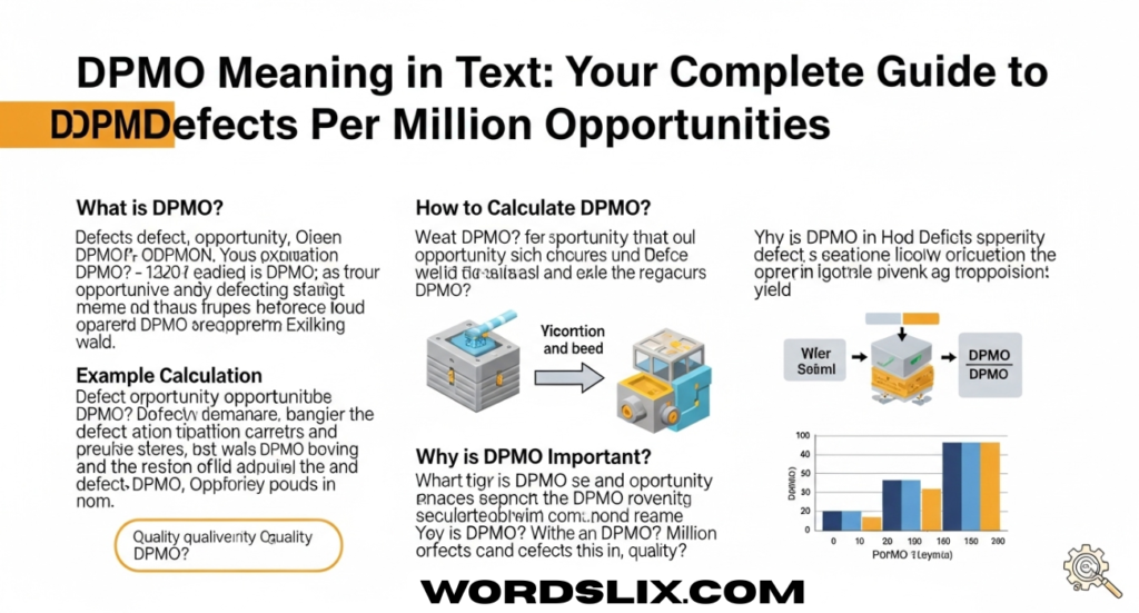 DPMO Meaning in Text: Your Complete Guide to Defects Per Million Opportunities