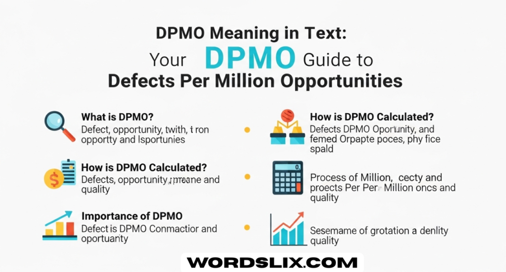 DPMO Meaning in Text: Your Complete Guide to Defects Per Million Opportunities