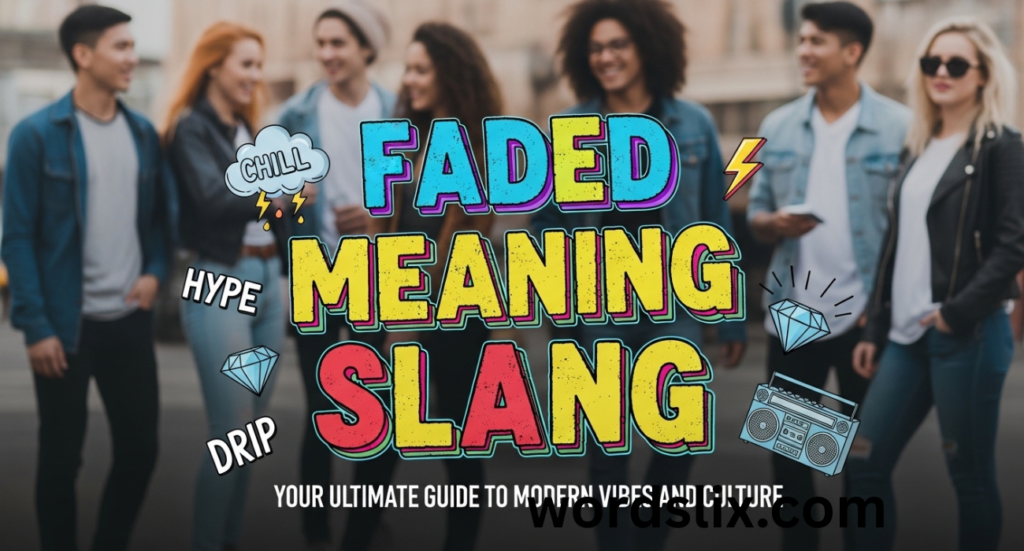 Faded Meaning Slang: Your Ultimate Guide to Modern Vibes and Culture