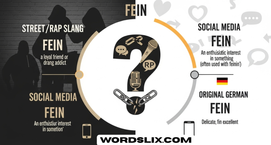 Fein Slang Meaning: What Does “Fein” Mean in Modern Street, Rap, and Social Media Language?