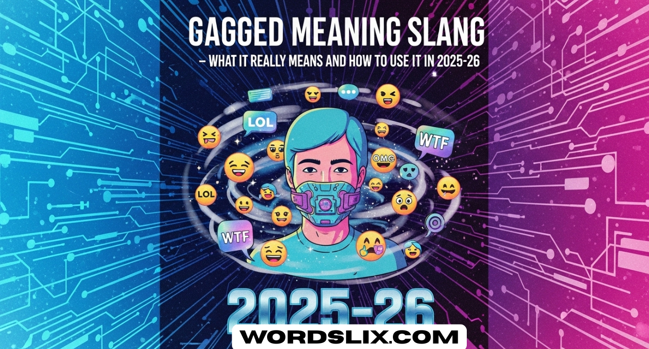 Gagged Meaning Slang – What It Really Means and How to Use It in 2025-26