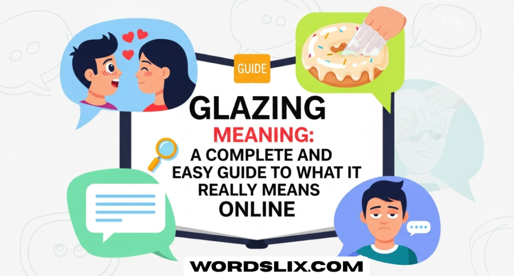 Glazing Meaning Slang: A Complete and Easy Guide to What It Really Means Online