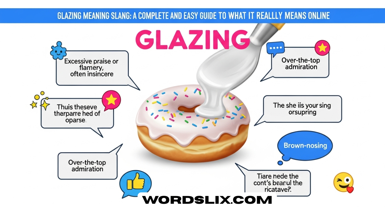 Glazing Meaning Slang: A Complete and Easy Guide to What It Really Means Online