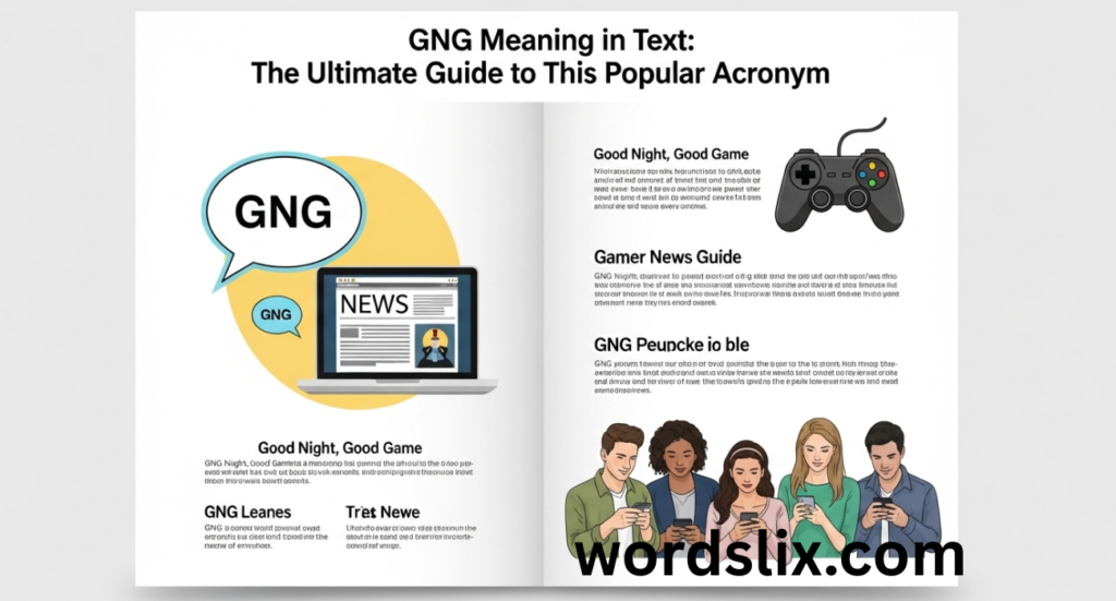 GNG Meaning in Text: The Ultimate Guide to This Popular Acronym