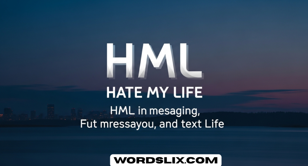 HML Meaning in Text: What It Really Means and How to Use It