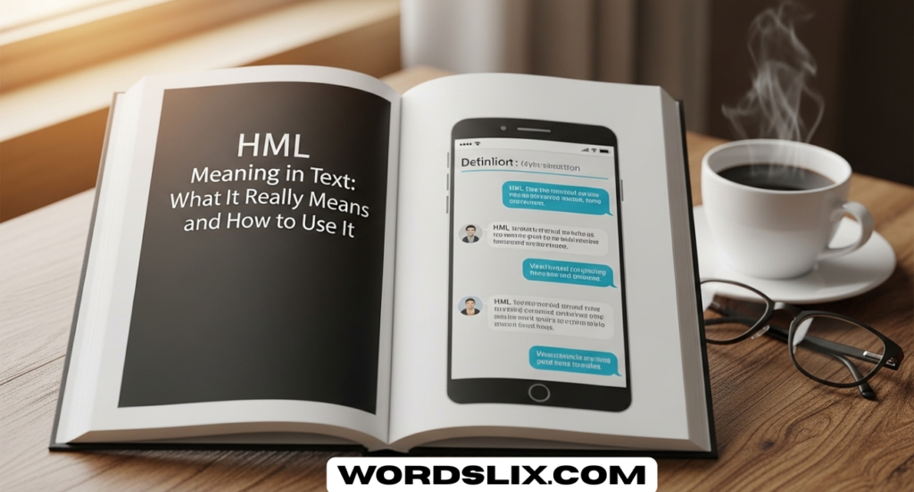 HML Meaning in Text: What It Really Means and How to Use It