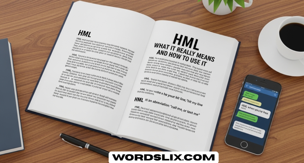 HML Meaning in Text: What It Really Means and How to Use It
