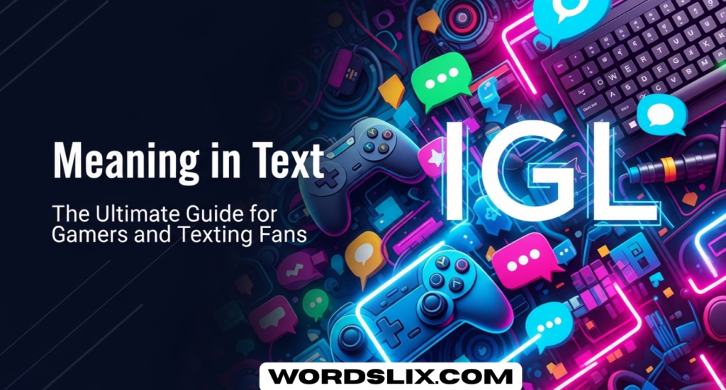 IGL Meaning in Text: The Ultimate Guide for Gamers and Texting Fans