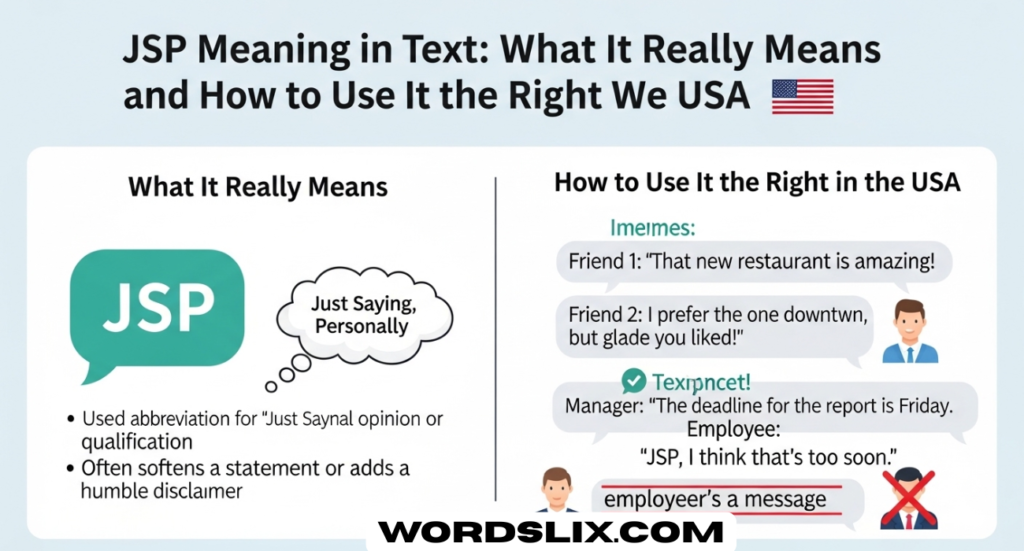 JSP Meaning in Text: What It Really Means and How to Use It the Right Way in the USA