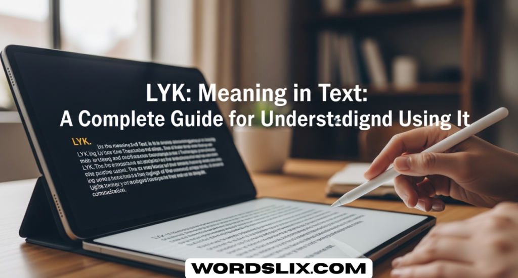LYK Meaning in Text: A Complete Guide for Understanding and Using It