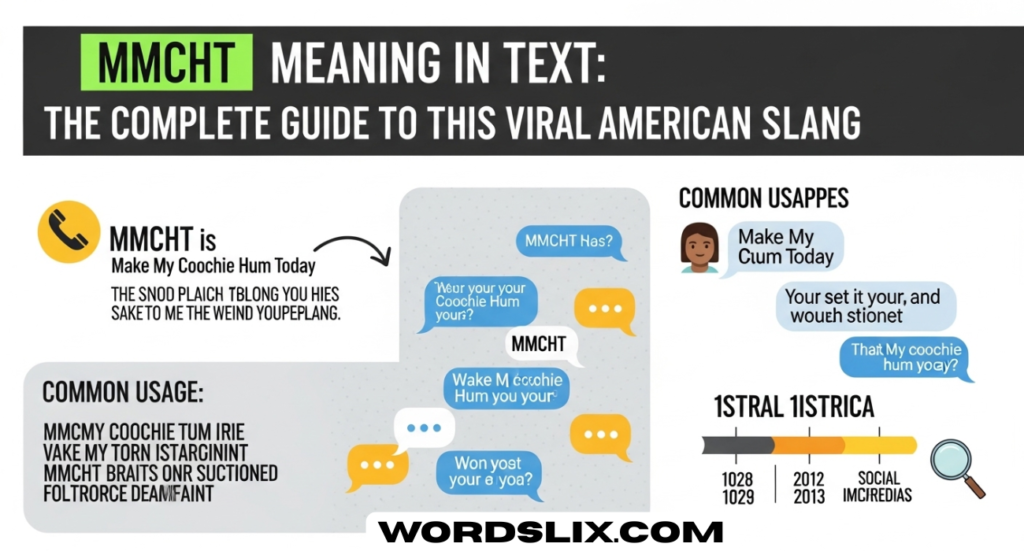MMCHT Meaning in Text: The Complete Guide to This Viral American Slang