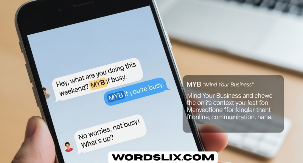MYB Meaning in Text: How to Understand and Use This Popular Acronym