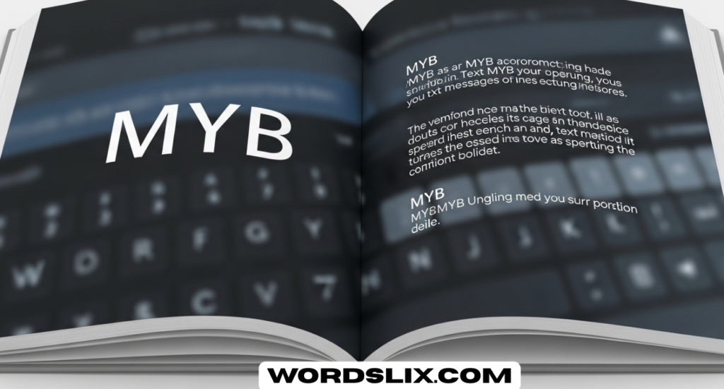 MYB Meaning in Text: How to Understand and Use This Popular Acronym