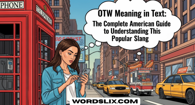 OTW Meaning in Text: The Complete American Guide to Understanding This Popular Slang