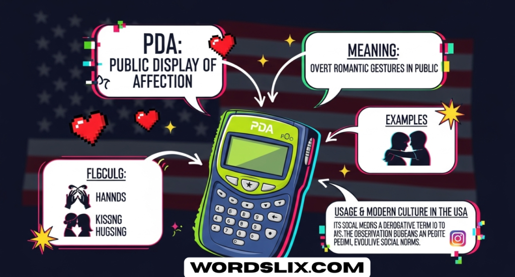 PDA Full Form Slang: Meaning, Usage, Examples, and Modern Culture in the USA