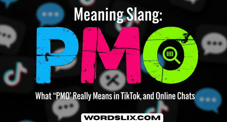 PMO Meaning Slang: What “PMO” Really Means in Text, TikTok, and Online Chats (2025 Guide)