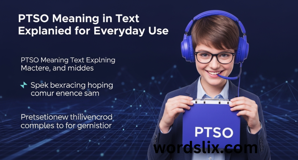 PTSO Meaning Slang: PTSO Meaning in Text Explained for Everyday Use