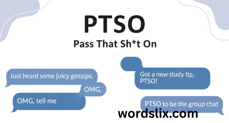 PTSO Meaning Slang: PTSO Meaning in Text Explained for Everyday Use