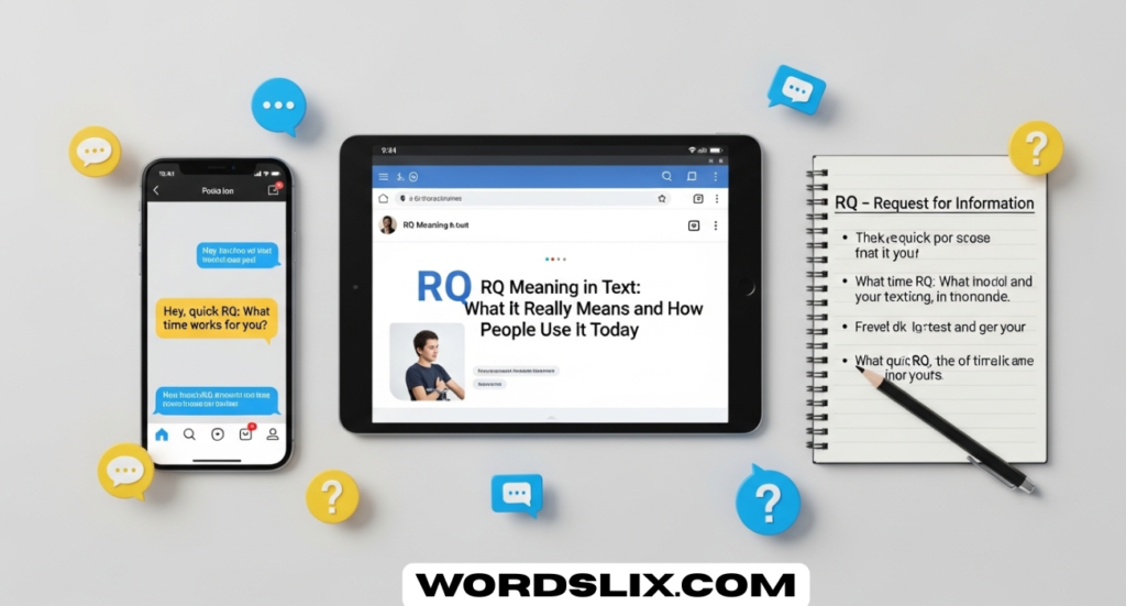 RQ Meaning in Text: What It Really Means and How People Use It Today