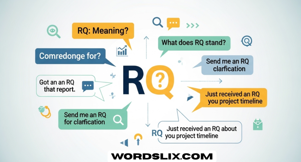 RQ Meaning in Text: What It Really Means and How People Use It Today