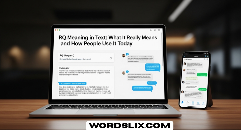 RQ Meaning in Text: What It Really Means and How People Use It Today