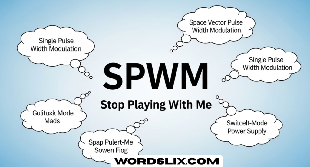 SPWM Meaning in Text: Understanding Stop Playing With Me and More