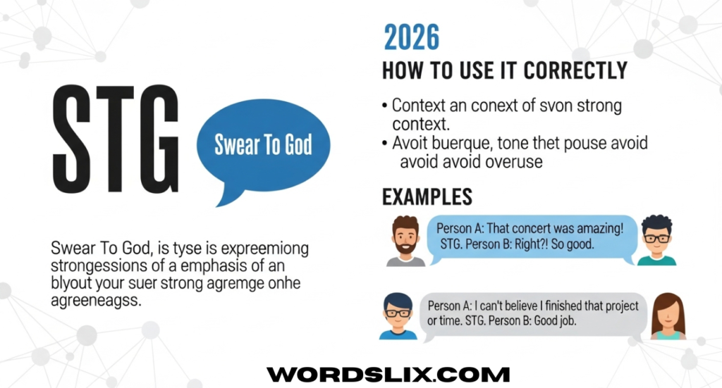 STG Meaning in Text: What Does STG Mean in Text and How to Use It Correctly in 2026