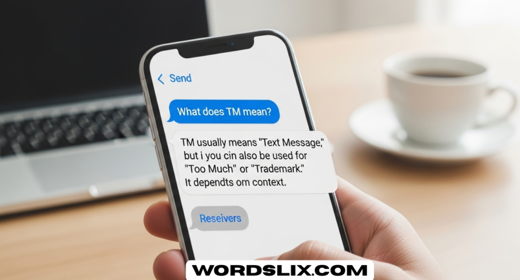 TM Meaning: How to Use TM in Texting