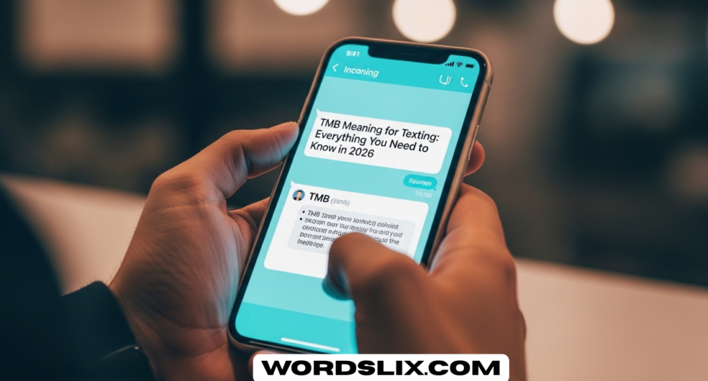 TMB Meaning for Texting: Everything You Need to Know in 2026