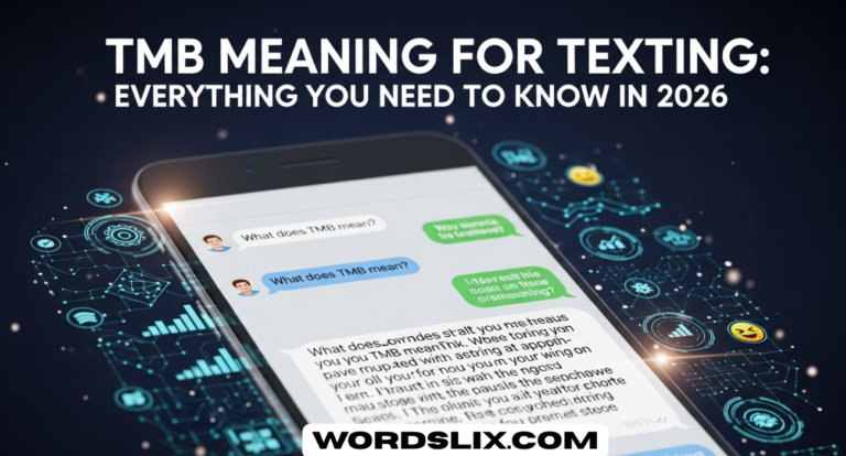TMB Meaning for Texting: Everything You Need to Know in 2026