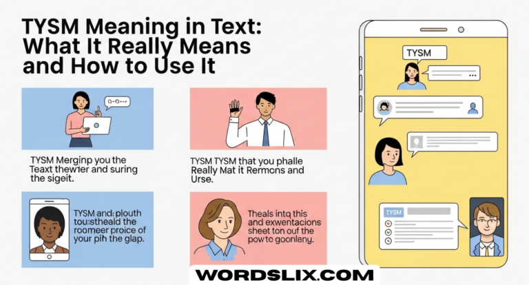 TYSM Meaning in Text: What It Really Means and How to Use It