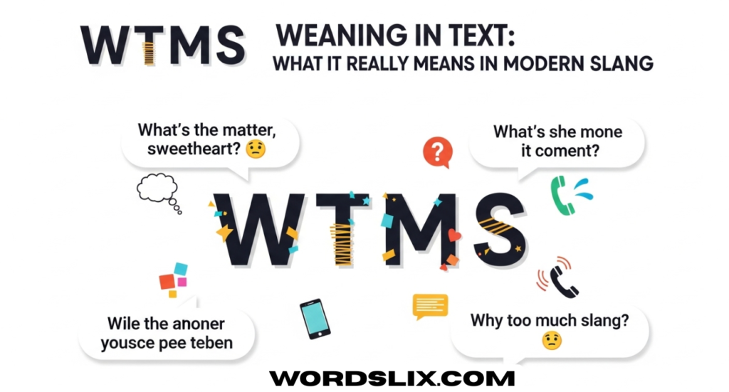 WTMS Meaning in Text: What It Really Means in Modern Slang