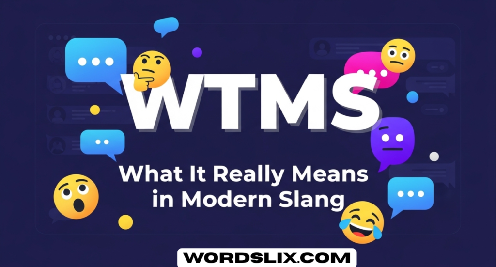 WTMS Meaning in Text: What It Really Means in Modern Slang