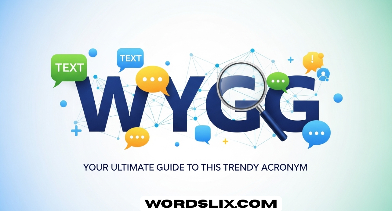 WYGG Meaning in Text: Your Ultimate Guide to This Trendy Acronym
