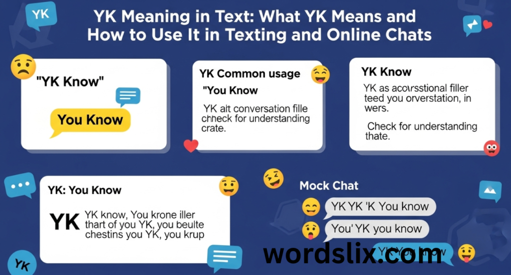 YK Meaning in Text: What YK Means and How to Use It in Texting and Online Chats